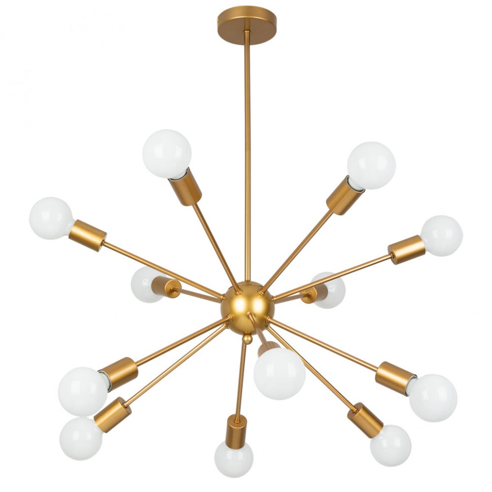 Подвесная люстра Arte Lamp Alastor A6702PL-12PB фото 1 &mdash; svetrussia.ru