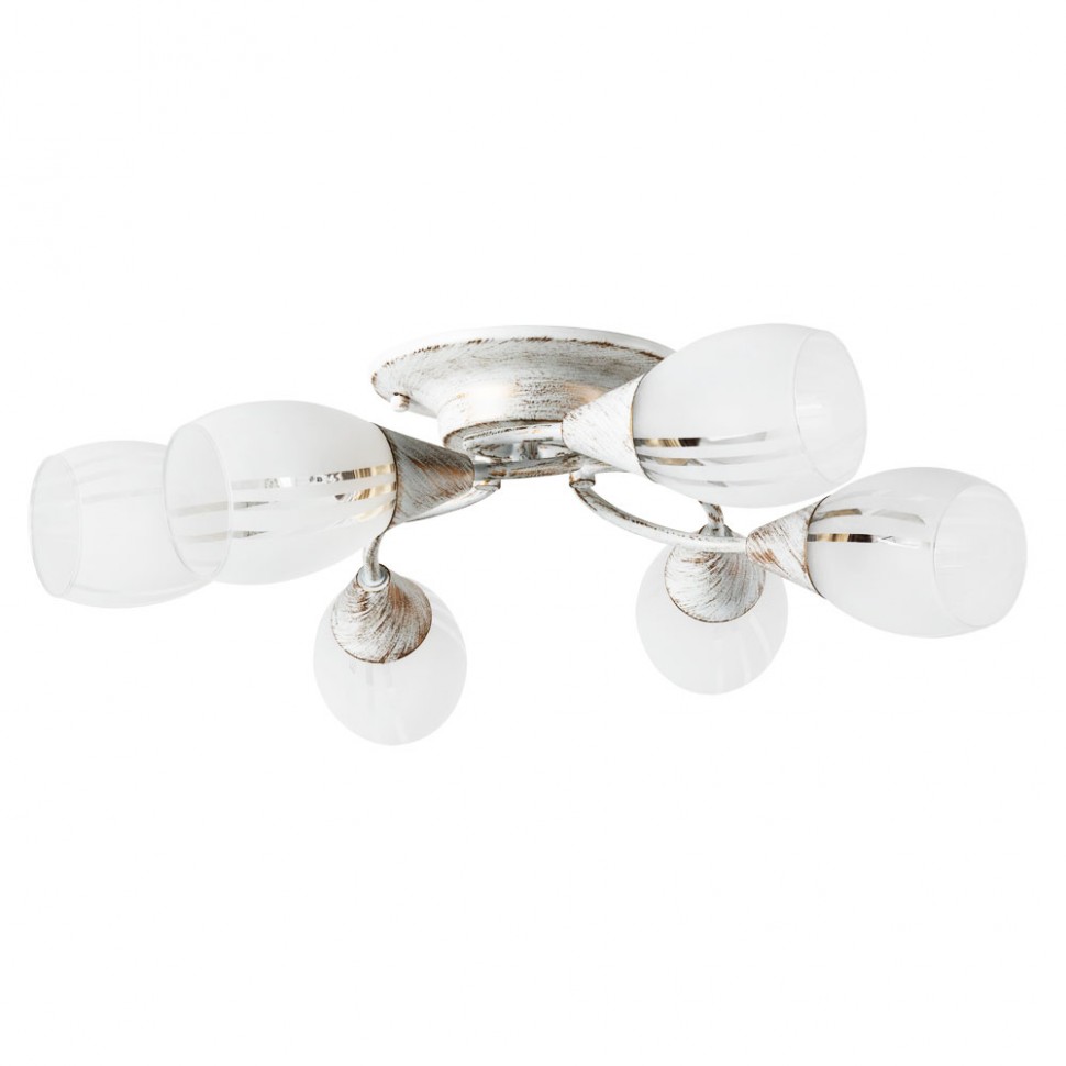 Потолочная люстра Arte Lamp Penny A2701PL-6WG фото 1 &mdash; svetrussia.ru