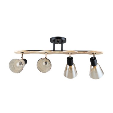 Спот Arte Lamp HARMONY A5112PL-4BK &mdash; svetrussia.ru