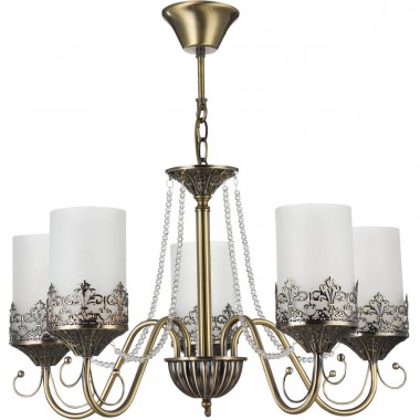 Подвесная люстра Freya Sherborne FR2563-PL-05-BZ &mdash; svetrussia.ru