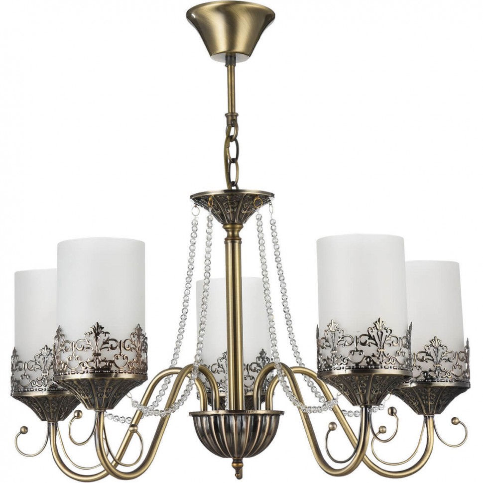 Подвесная люстра Freya Sherborne FR2563-PL-05-BZ фото 1 &mdash; svetrussia.ru