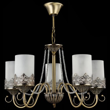 Подвесная люстра Freya Sherborne FR2563-PL-05-BZ &mdash; svetrussia.ru
