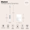 Подвесной светильник Maytoni Dynamics MOD326PL-01W фото 2 &mdash; svetrussia.ru