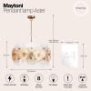 Подвесная люстра Maytoni Aster MOD007PL-08G фото 4 &mdash; svetrussia.ru