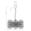 Подвесная люстра Maytoni Aster MOD007PL-08G фото 7 &mdash; svetrussia.ru