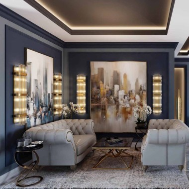 Настенный светильник Odeon Light Hall Empire 4853/6W &mdash; svetrussia.ru