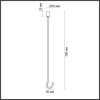 Крюк Odeon Light Hightech 4399/40K фото 2 &mdash; svetrussia.ru