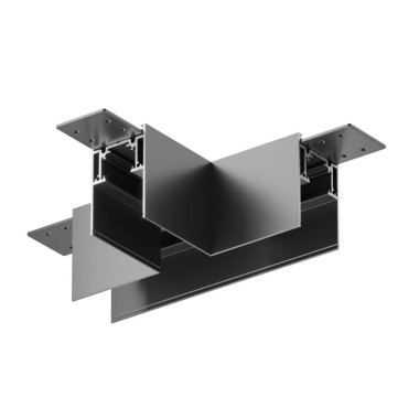 Коннектор T-образный накладной Maytoni Technical Gravity TRA010CT-41B &mdash; svetrussia.ru