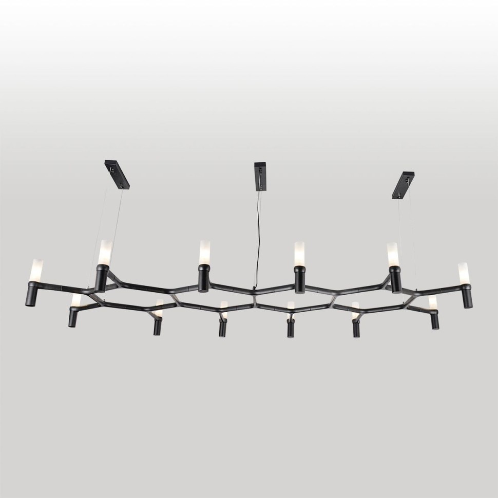 Подвесная люстра Lussole Bend LSP-8910 фото 1 &mdash; svetrussia.ru