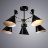 Потолочная люстра Arte Lamp Wellington A2711PL-5BK фото 2 &mdash; svetrussia.ru