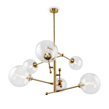 Подвесная люстра Freya Maddison FR5115PL-06BZ &mdash; svetrussia.ru