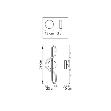 Бра Corinto Lightstar 637653 &mdash; svetrussia.ru