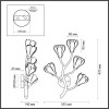 Бра Odeon Light Modern Gardi 5090/2W фото 2 &mdash; svetrussia.ru
