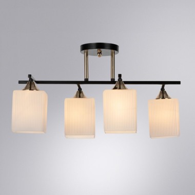 Потолочная люстра Arte Lamp Merope A4071PL-4BK &mdash; svetrussia.ru