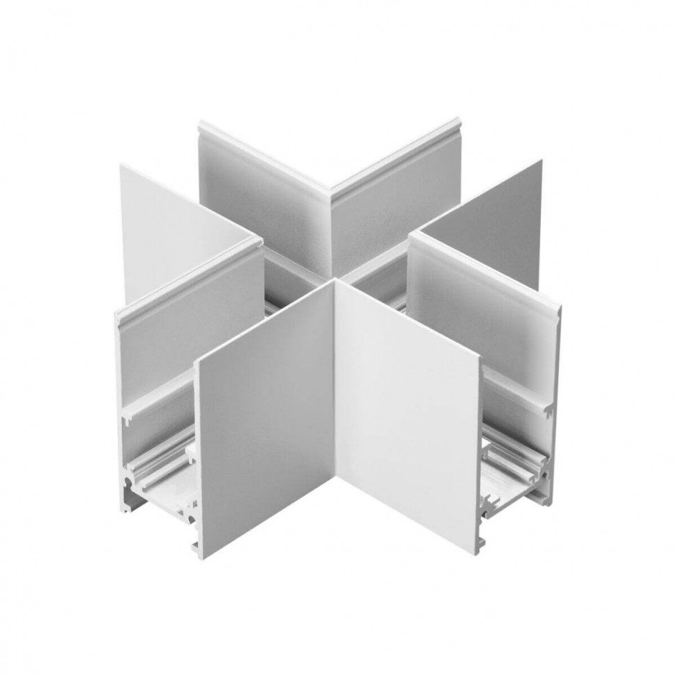 Соединитель X-образный для низковольтного шинопровода Novotech SHINO NT23 000 135171 фото 1 &mdash; svetrussia.ru