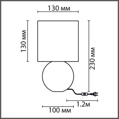 Настольная лампа Lumion Classi Octavia 8225/1T &mdash; svetrussia.ru