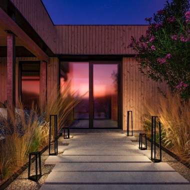 Уличный светодиодный светильник Maytoni Luft O466FL-L12B3K &mdash; svetrussia.ru