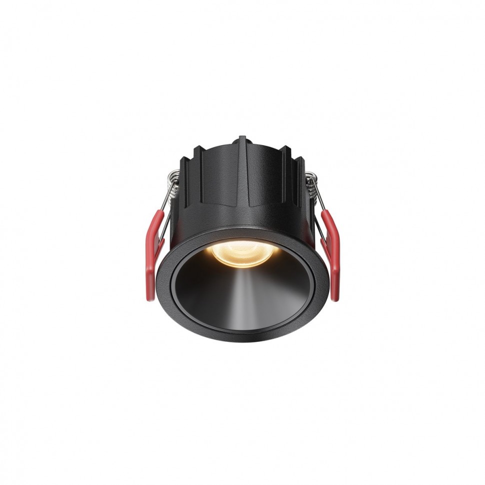 Встраиваемый светодиодный светильник Maytoni Technical Downlight Alfa LED DL043-01-10W2.7K-RD-B фото 1 &mdash; svetrussia.ru