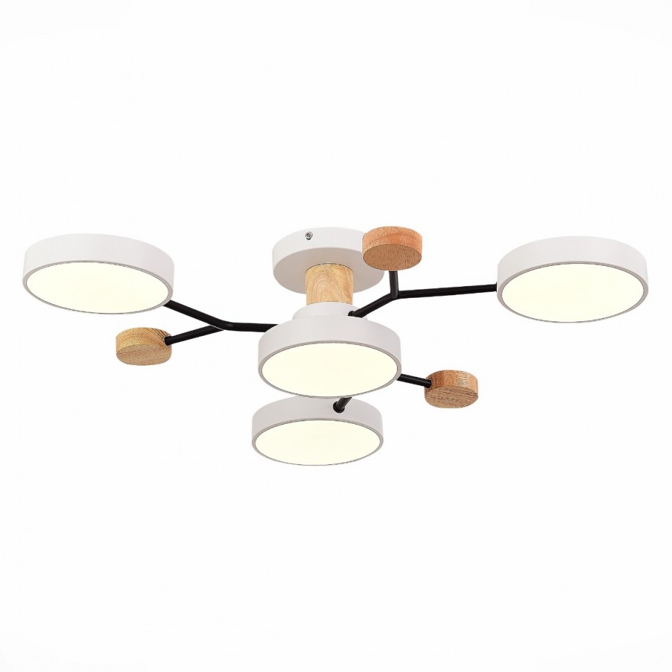 Потолочная светодиодная люстра Evoluce FAEMA SLE6006-502-04 фото 1 &mdash; svetrussia.ru