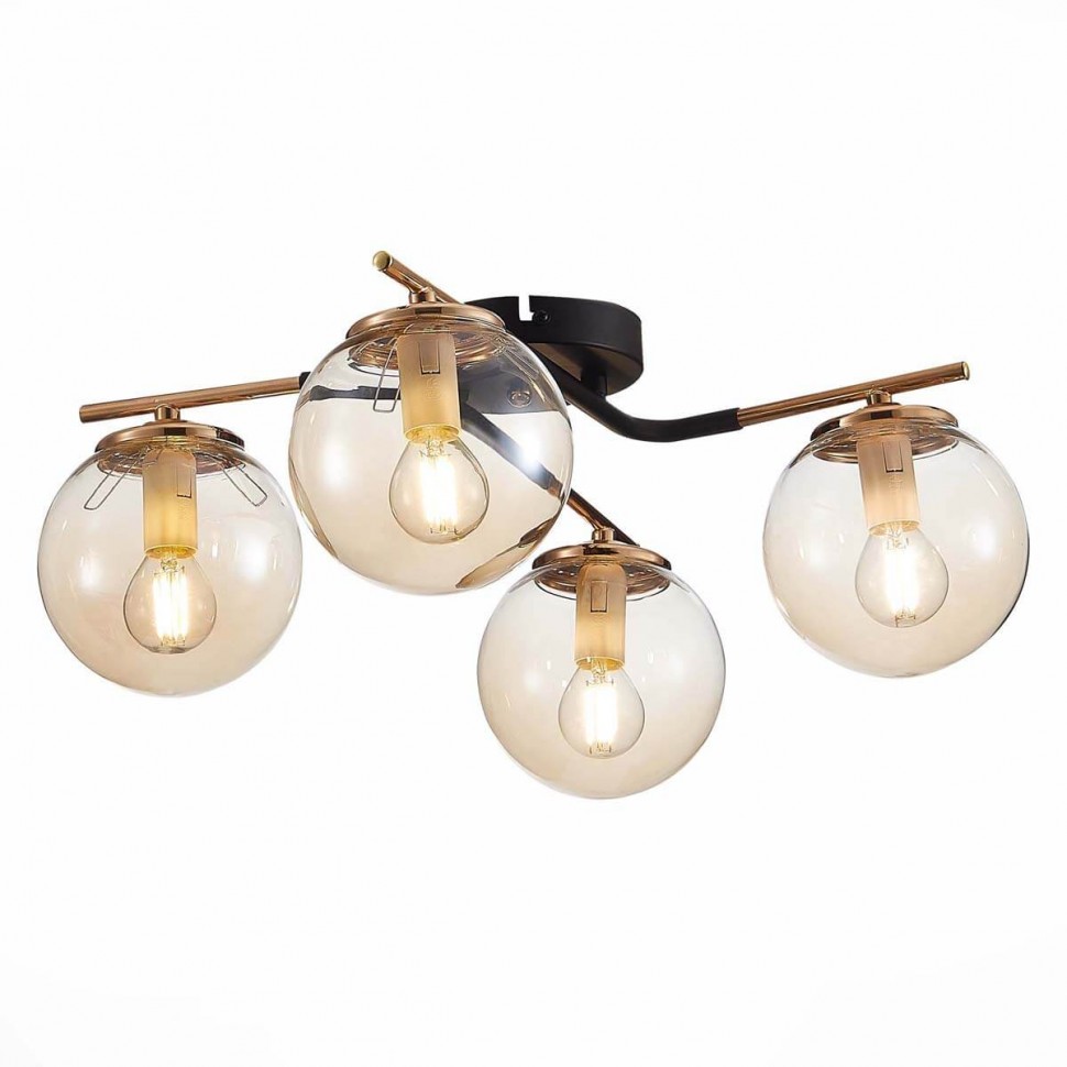 Потолочная люстра Evoluce LITERNO SLE106902-04 фото 1 &mdash; svetrussia.ru