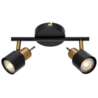 Спот Arte Lamp Almach A1906PL-2BK &mdash; svetrussia.ru