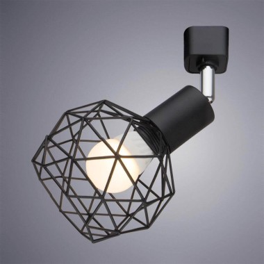 Трековый светильник Arte Lamp A6141PL-1BK &mdash; svetrussia.ru