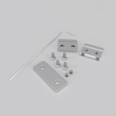 Комплект коннекторов Maytoni для радиусного профиля ALM-3535R-3MT &mdash; svetrussia.ru