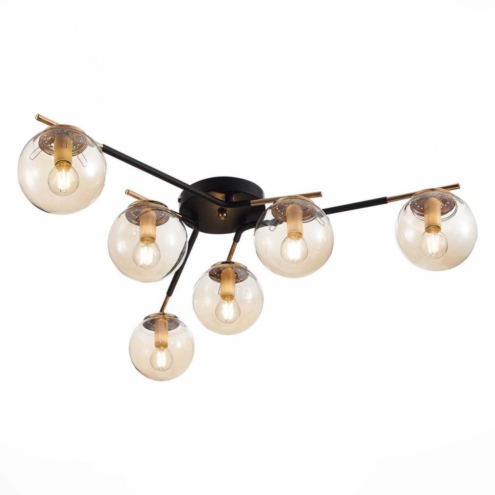 Потолочная люстра Evoluce LITERNO SLE106902-06 фото 1 &mdash; svetrussia.ru