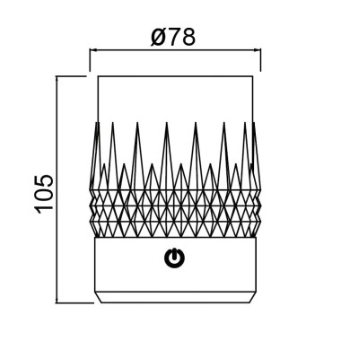 Стакан-светильник Mantra LAX 9085 &mdash; svetrussia.ru