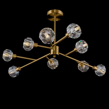 Потолочная люстра Freya Grace FR5114PL-09BZ &mdash; svetrussia.ru