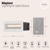 Подсветка для лестниц Maytoni Bosca O045SL-L5W3K фото 2 &mdash; svetrussia.ru