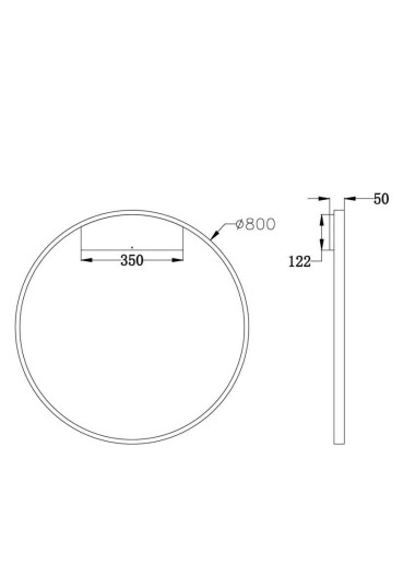 Настенный светильник Maytoni Rim MOD058WL-L50W4K &mdash; svetrussia.ru