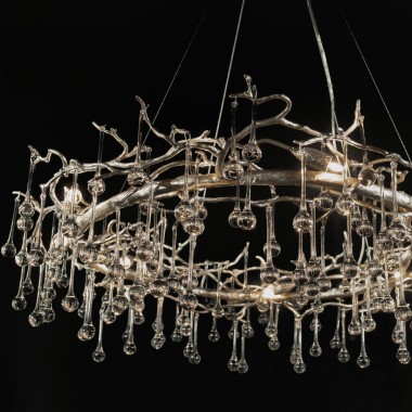 Подвесная люстра Loft IT Bijout 10068/1000 SG &mdash; svetrussia.ru