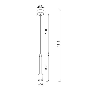 Подвесной светильник Mantra Fugaz 8948 &mdash; svetrussia.ru