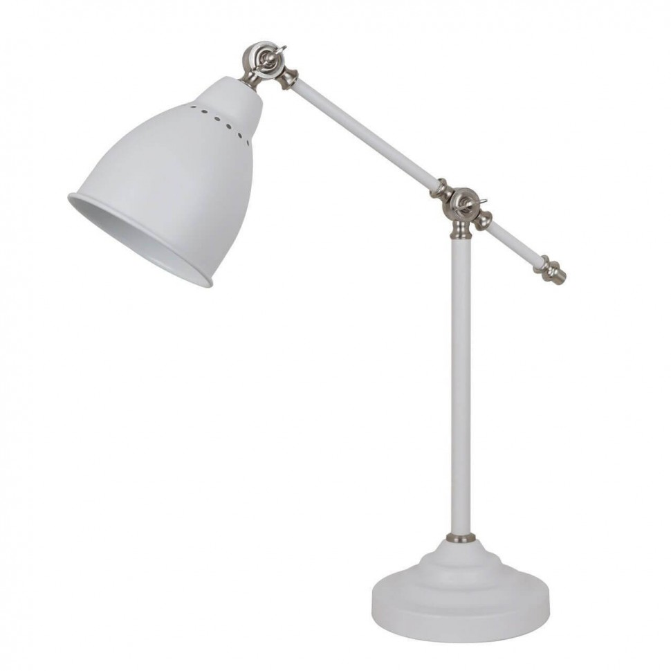 Настольная лампа Arte Lamp Braccio A2054LT-1WH фото 1 &mdash; svetrussia.ru