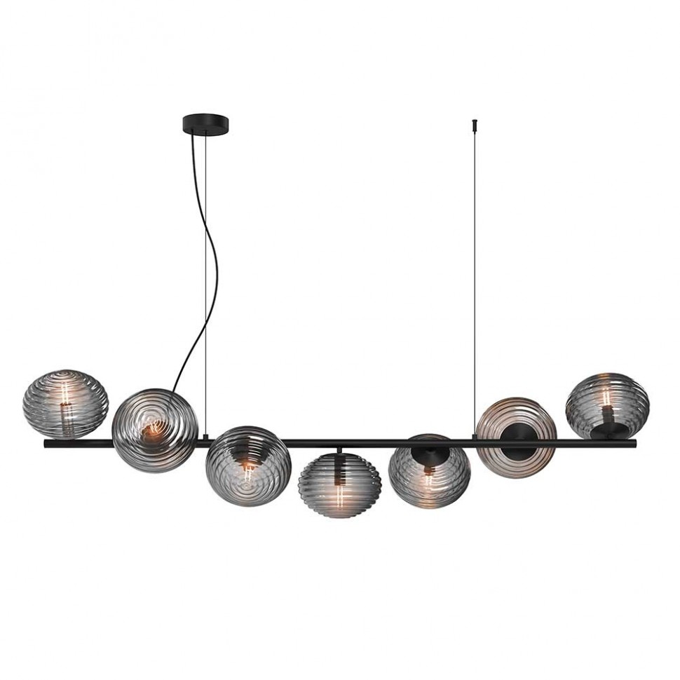 Подвесная люстра Maytoni Reels MOD268PL-07B фото 1 &mdash; svetrussia.ru