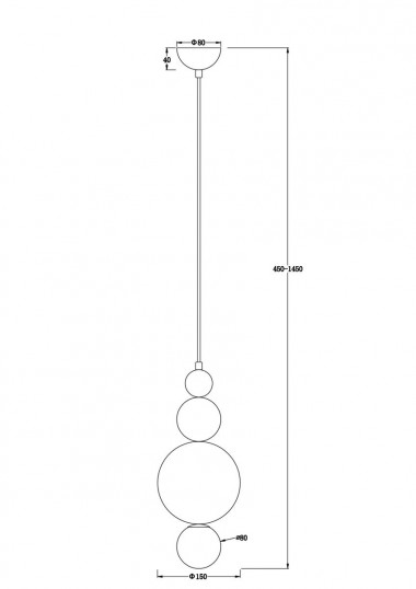 Подвесной светильник Freya Pearl FR5388PL-01CH &mdash; svetrussia.ru