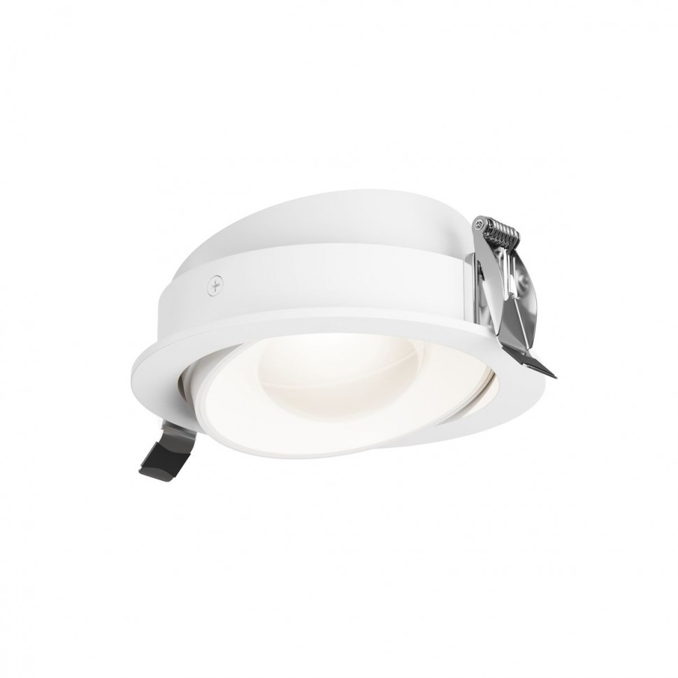Встраиваемый светодиодный светильник Maytoni Technical Downlight Lens DL105-12W3K-W фото 1 &mdash; svetrussia.ru