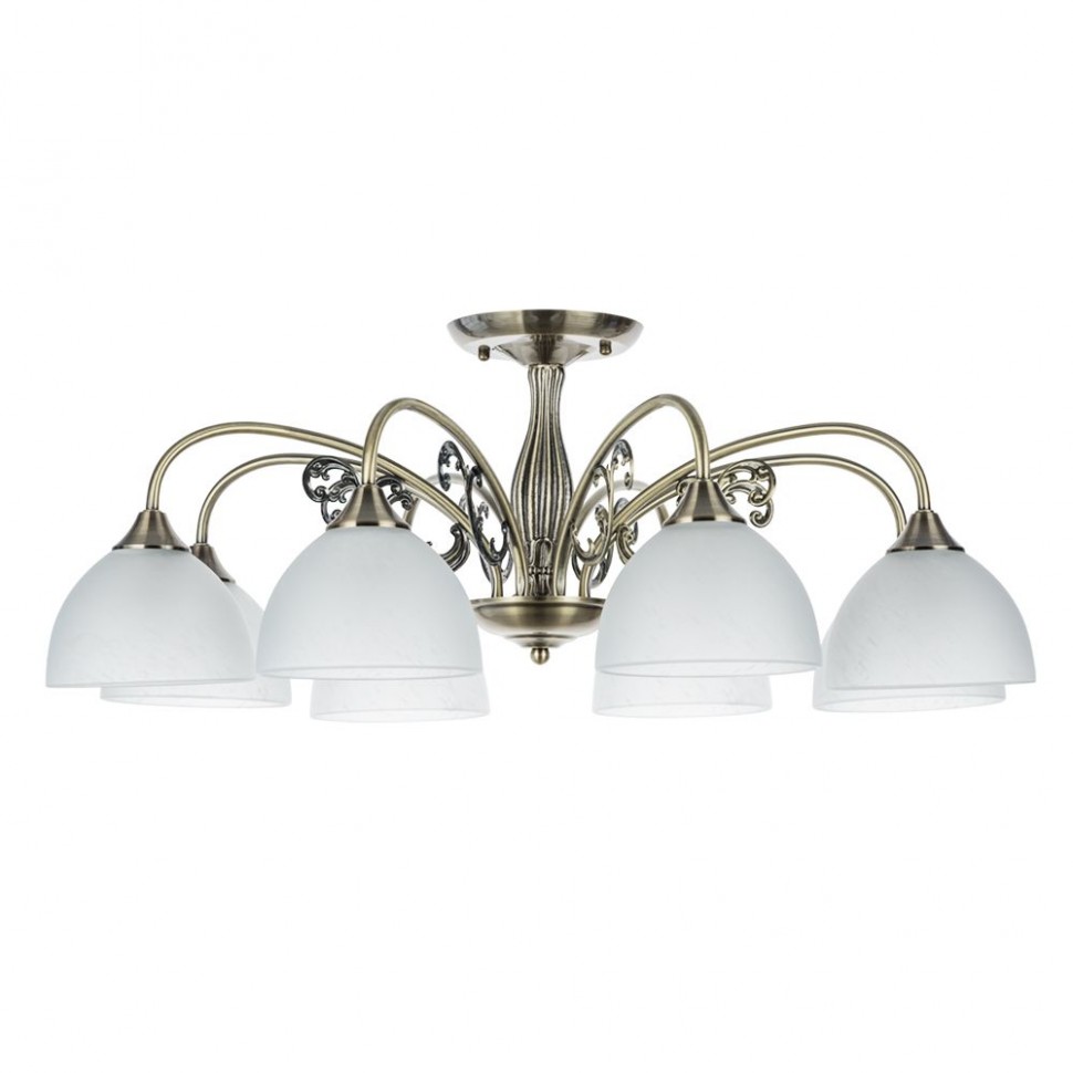 Потолочная люстра Arte Lamp Spica A3037PL-8AB фото 1 &mdash; svetrussia.ru