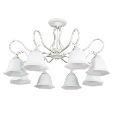 Потолочная люстра Arte Lamp Merry A2714PL-8WG &mdash; svetrussia.ru