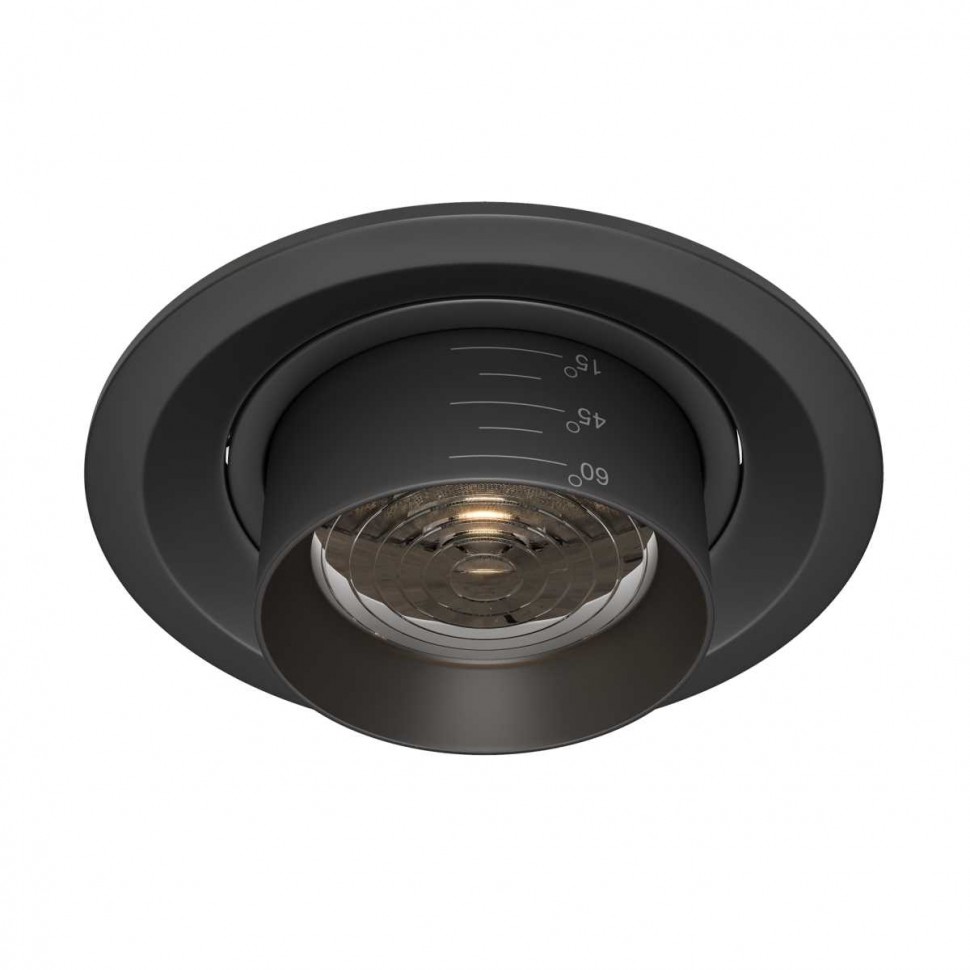 Встраиваемый светильник Maytoni Technical DL052-L12B4K фото 1 &mdash; svetrussia.ru