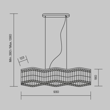 Подвесной светильник Maytoni Dune DIA005PL-06G &mdash; svetrussia.ru