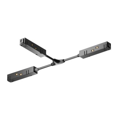 Коннектор питания T-образный Maytoni Technical Gravity TRA004CWT-22B &mdash; svetrussia.ru