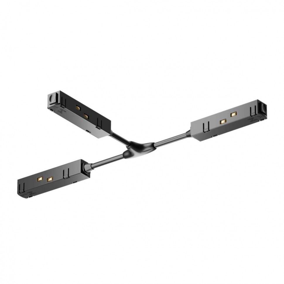 Коннектор питания T-образный Maytoni Technical Gravity TRA004CWT-22B фото 1 &mdash; svetrussia.ru