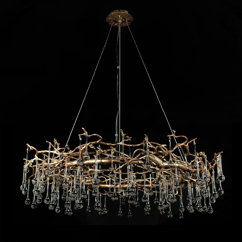 Подвесная люстра Loft IT Bijout 10068/1000 GB фото 1 &mdash; svetrussia.ru