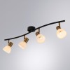 Спот Arte Lamp Falena A3117PL-4BK фото 3 &mdash; svetrussia.ru