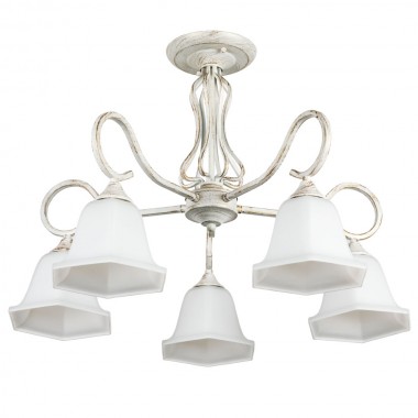 Потолочная люстра Arte Lamp Merry A2714PL-5WG &mdash; svetrussia.ru