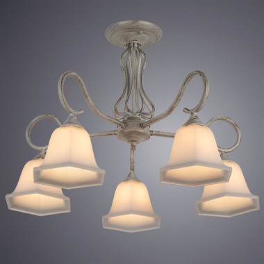 Потолочная люстра Arte Lamp Merry A2714PL-5WG &mdash; svetrussia.ru