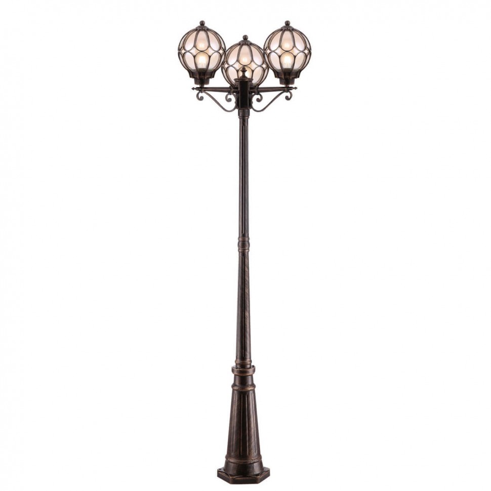 Садово-парковый светильник Maytoni Via O023FL-03G фото 1 &mdash; svetrussia.ru