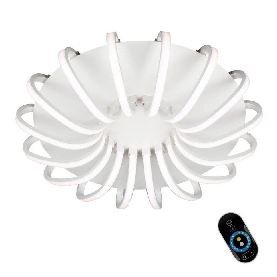 Потолочная светодиодная люстра Omnilux OML-48107-112 фото 1 &mdash; svetrussia.ru